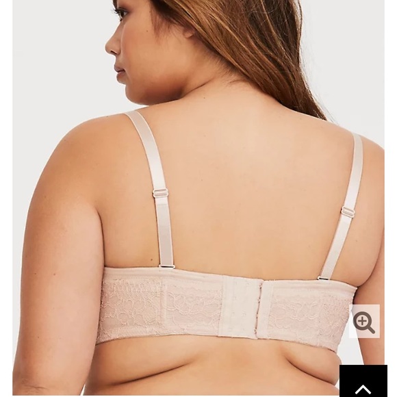 Torrid Microfiber Lace Push-Up Multiway Bra - Picture 3 of 6